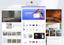 design PSD website or figma web template and do UI UX mockup